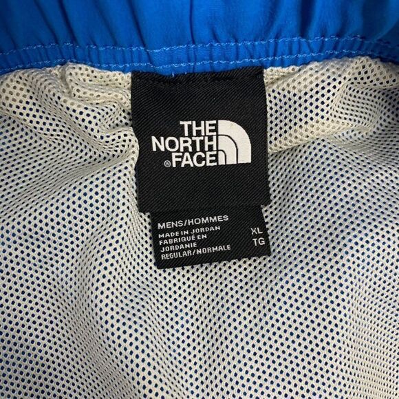 The North Face Belted River Swim Shorts XL Blue Mesh Breif Pockets Elastic Waist - Picture 6 of 6